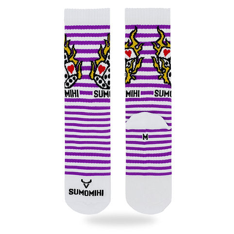 CALZINI DICE ON FIRE SOCK