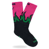 CALZINI FLAME FUCHSIA SOCK