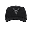 CAPPELLO  LOGO GRAY BASEBALL HAT