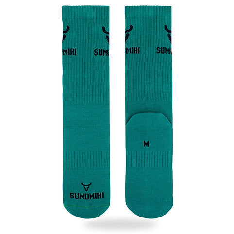 CALZINI TEAL GREEN SOCK