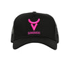 CAPPELLO LOGO FUCHSIA TRUCKER