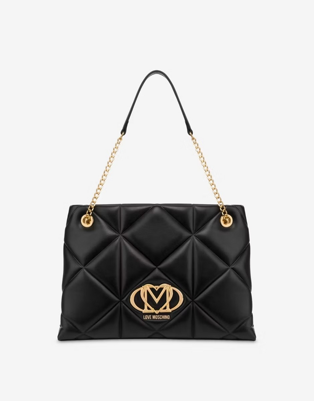 LOVE MOSCHINO Shopper trapuntata Embossed