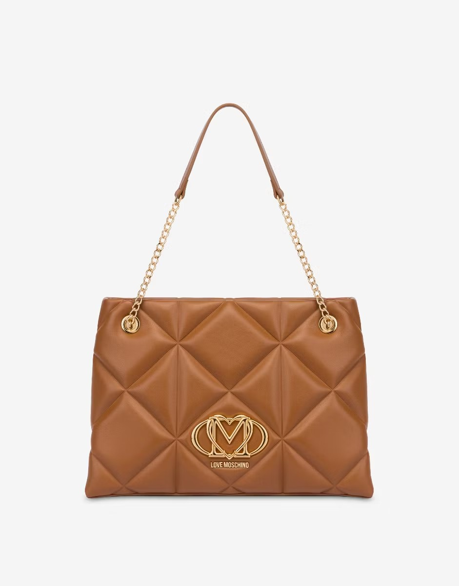 LOVE MOSCHINO Shopper trapuntata Embossed