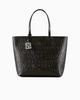 ARMANI EXCHANGE Shopper con Zip Lucido