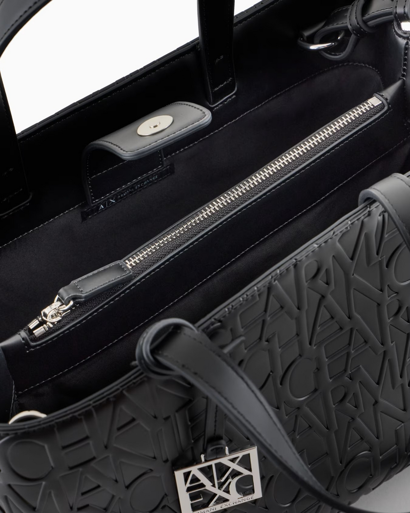 ARMANI EXCHANGE Shopper Media Con Manici e Tracolla