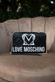 LOVE MOSCHINO Borsa a spalla Logo Quilt