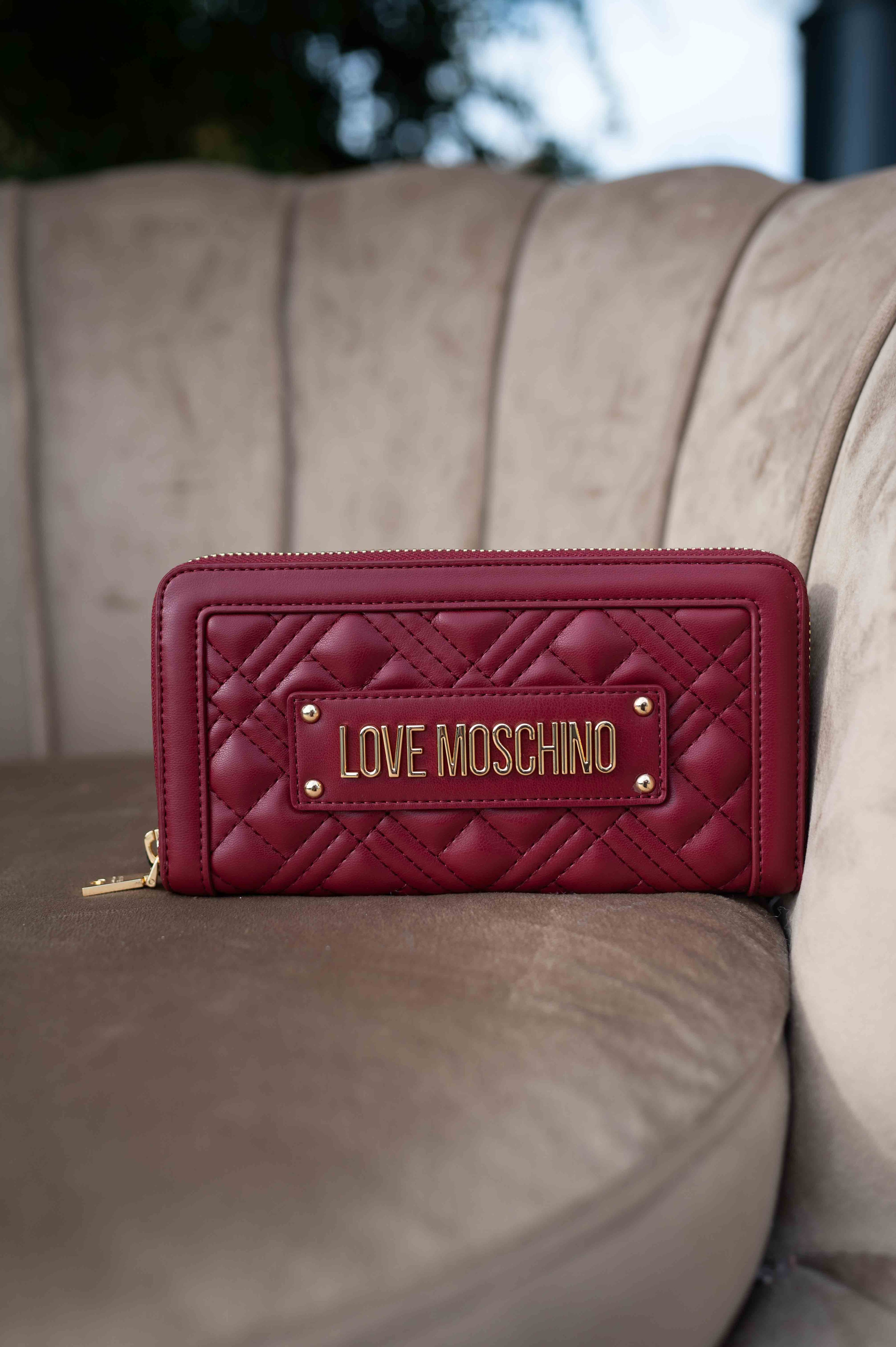 LOVE MOSCHINO Portafoglio zip around Lettering Logo