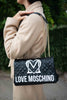 LOVE MOSCHINO Borsa a spalla Logo Quilt