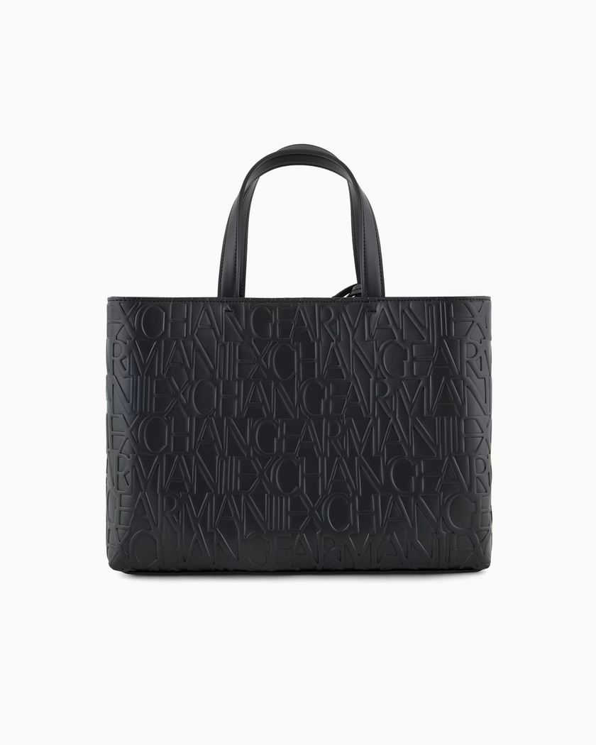 ARMANI EXCHANGE Shopper Media Con Manici e Tracolla