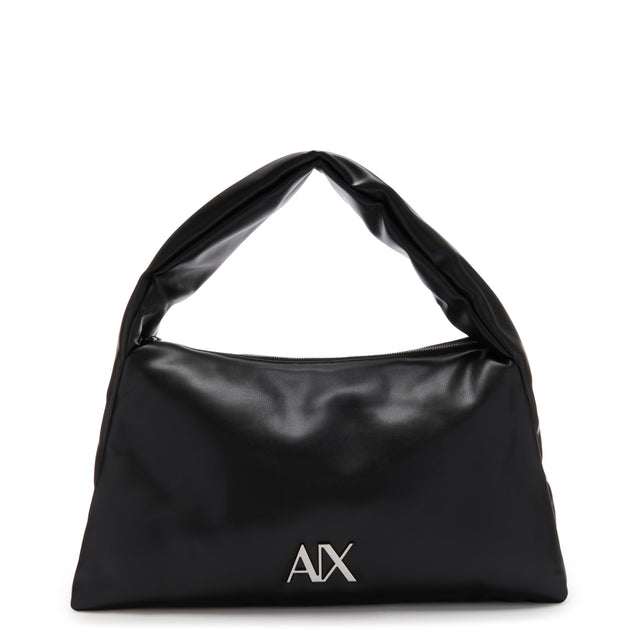 Armani Exchange GRANDE Borsa a spalla effetto padded