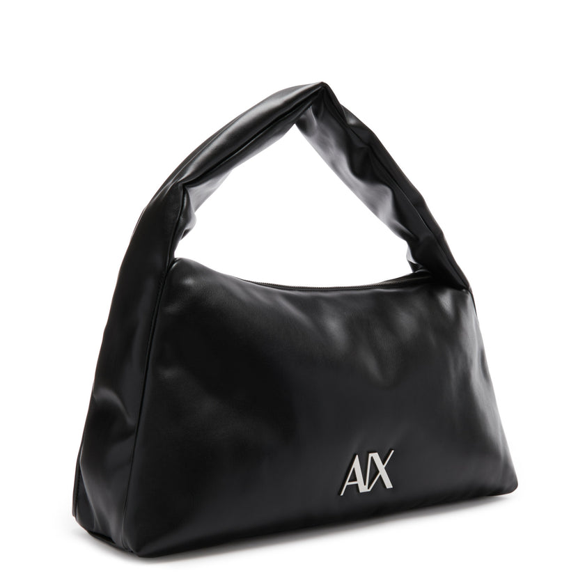Armani Exchange GRANDE Borsa a spalla effetto padded