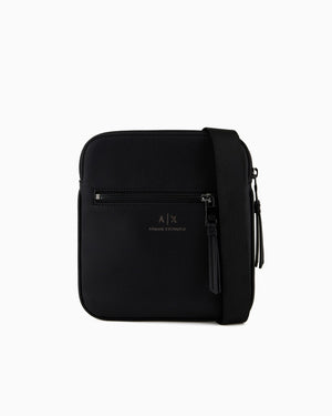 ARMANI EXCHANGE Tracolla flat emi-rigida con tasca