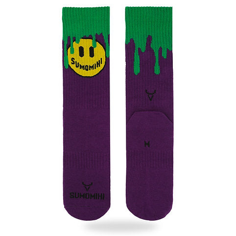 CALZINI SMILE ’N DRIP GREEN SOCK
