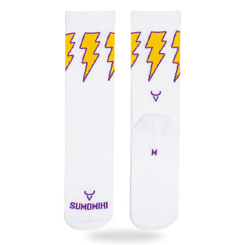 CALZINI LIGHTNING WHITE SOCK