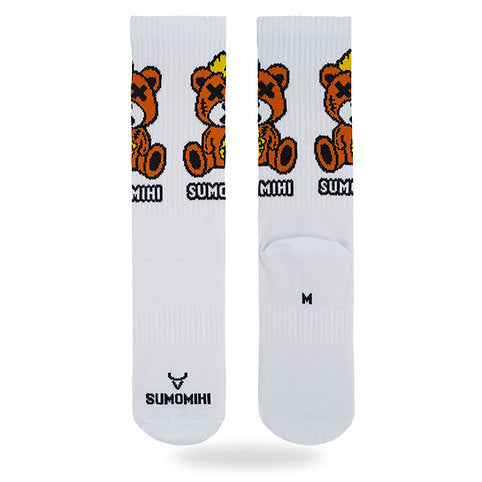 CALZINI KILLA BEAR WHITE SOCK