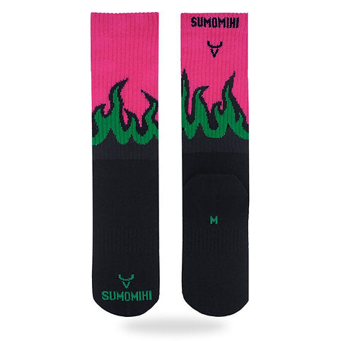 CALZINI FLAME FUCHSIA SOCK