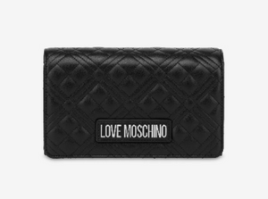 LOVE MOSCHINO Clutch Shiny Quilted