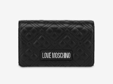 LOVE MOSCHINO Clutch Shiny Quilted