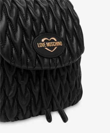 LOVE MOSCHINO Zaino in tessuto morbido