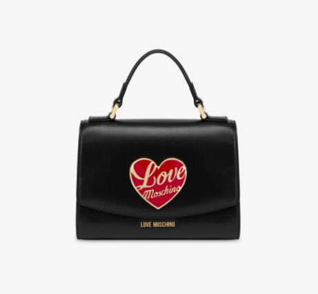 LOVE MOSCHINO Borsa a spalla con cuore logato