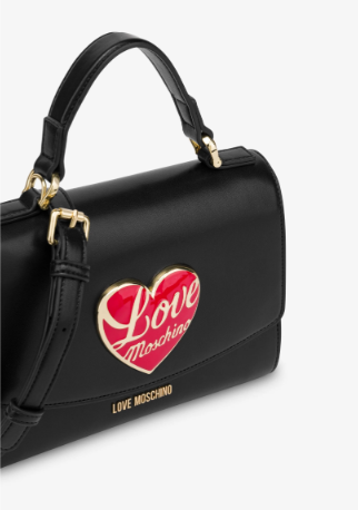 LOVE MOSCHINO Borsa a spalla con cuore logato
