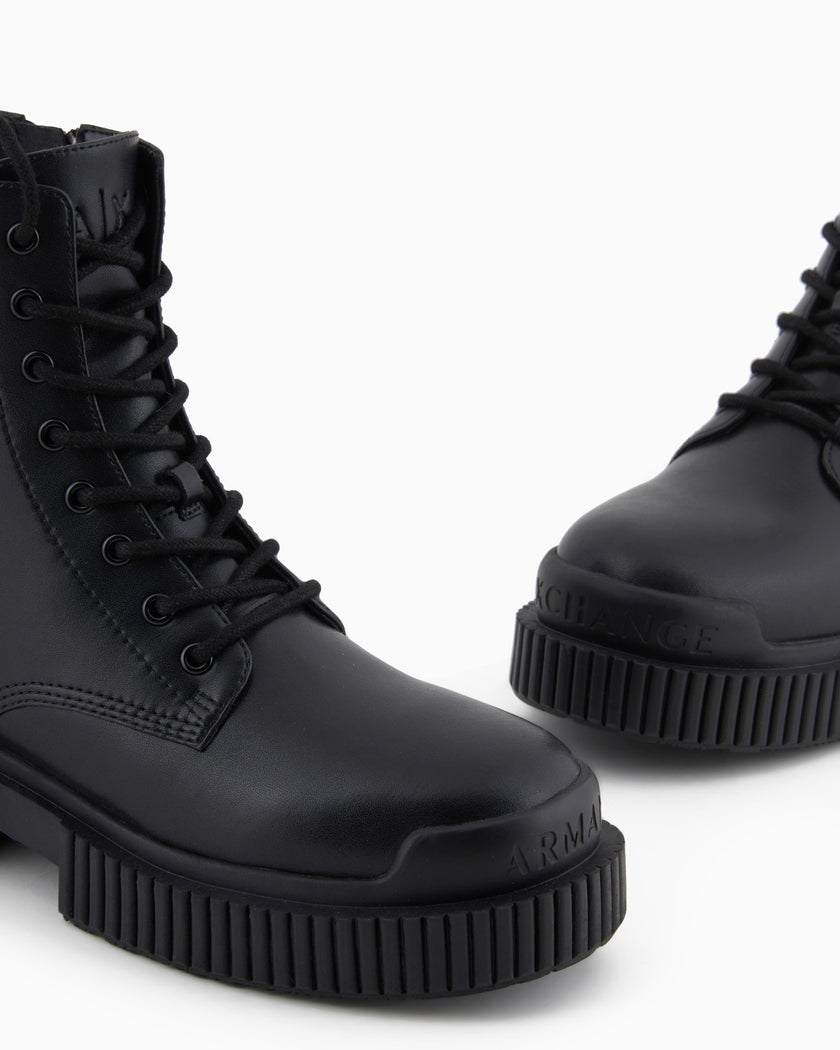 ARMANI EXCHANGE Anfibio in Vera Pelle