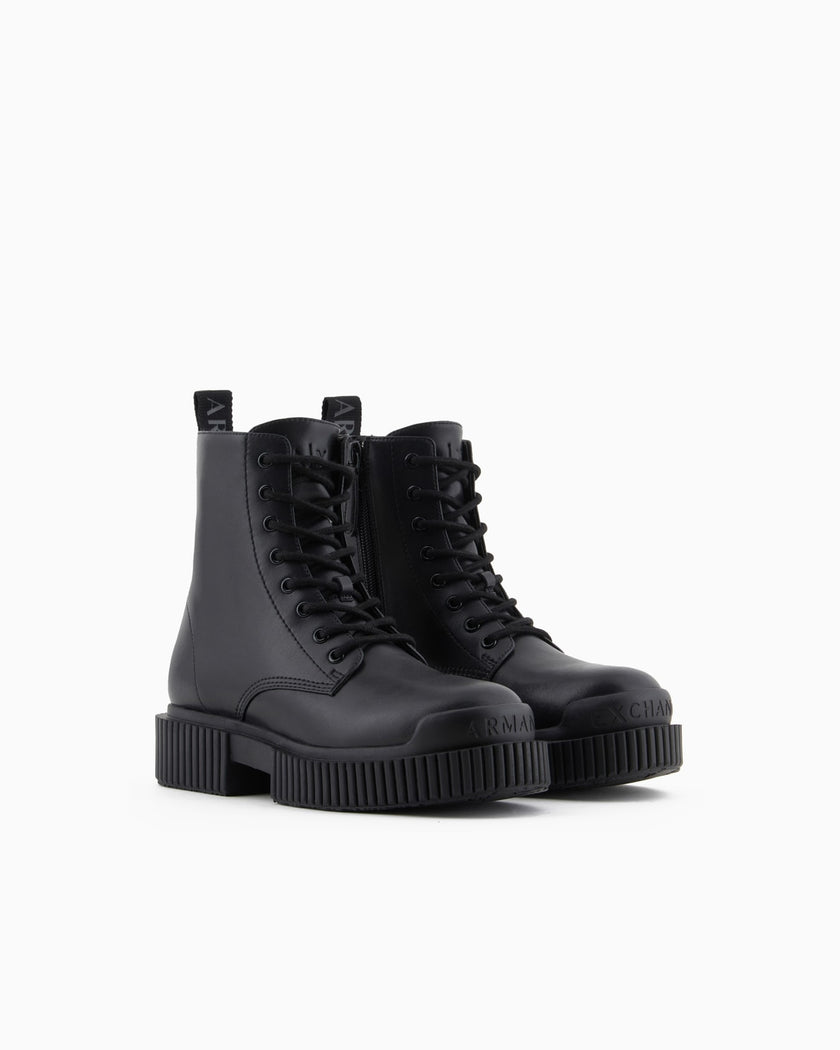 ARMANI EXCHANGE Anfibio in Vera Pelle