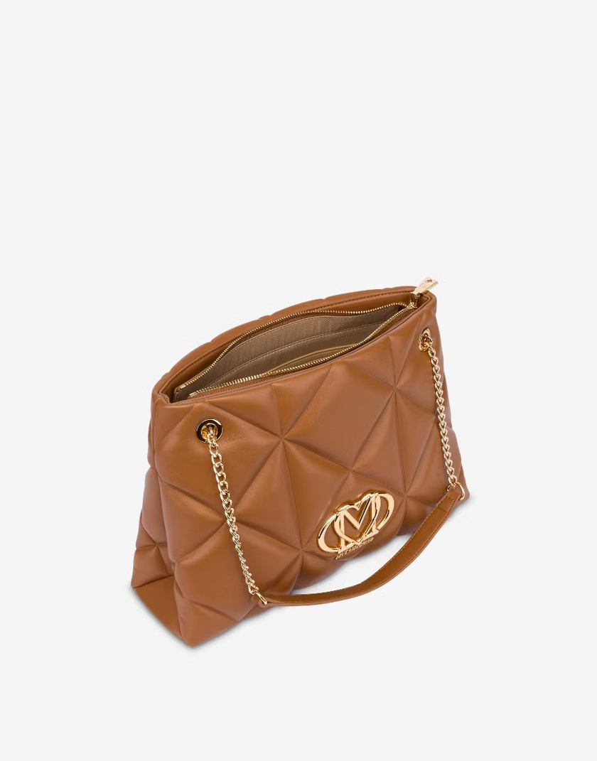 LOVE MOSCHINO Shopper trapuntata Embossed
