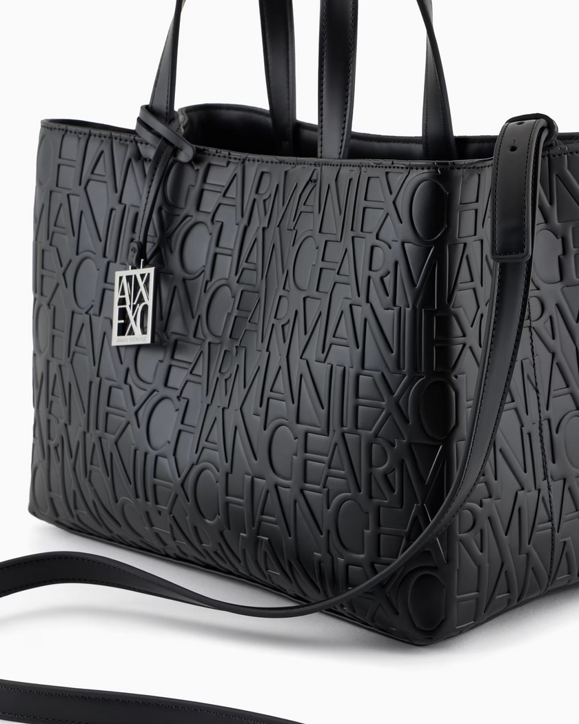 ARMANI EXCHANGE Shopper Media Con Manici e Tracolla