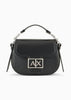 Armani Exchange Mini-bag stondata con monogram logo