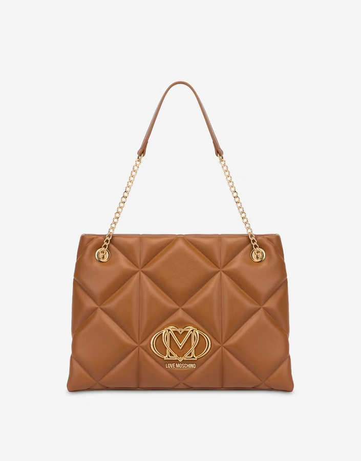 LOVE MOSCHINO Shopper trapuntata Embossed