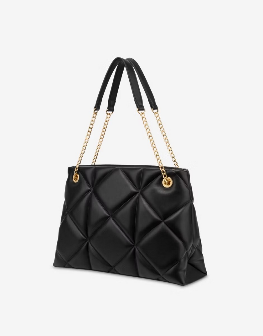 LOVE MOSCHINO Shopper trapuntata Embossed