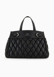 Armani Exchange Borsa tote grande effetto puffy in materiale riciclato ASV