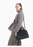 Armani Exchange Borsa tote grande effetto puffy in materiale riciclato ASV