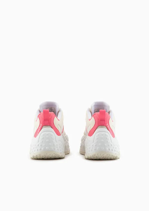 Armani Exchange Sneakers in mesh con battistrada personalizzato