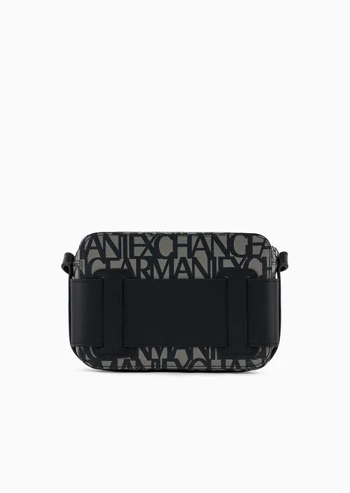 Armani Exchange Borsa camera case con dettaglio a contrasto