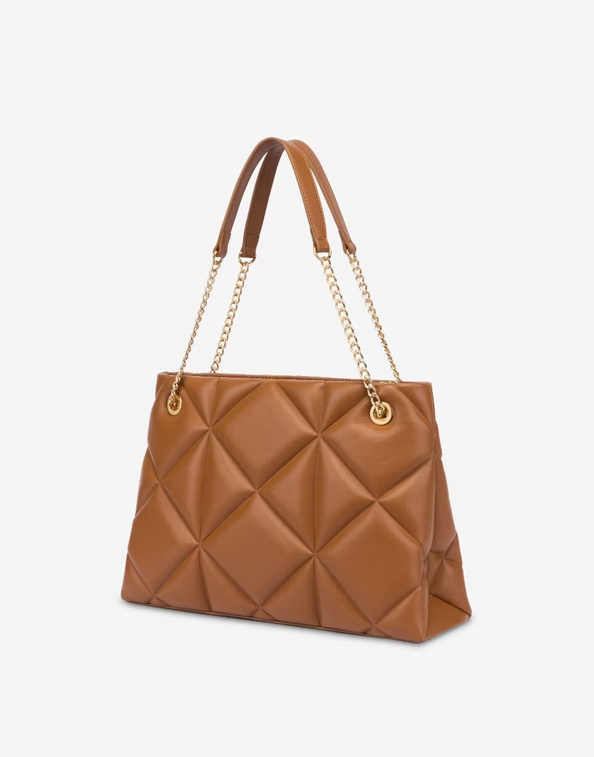 LOVE MOSCHINO Shopper trapuntata Embossed